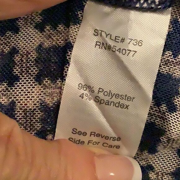 Cabi Button Down Mesh Plaid Shirt EUC - Picture 5 of 5